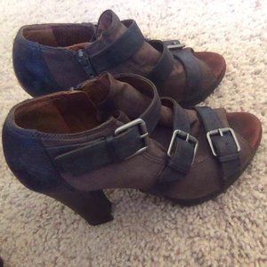 Naya Gray High Heel Booties 6.5